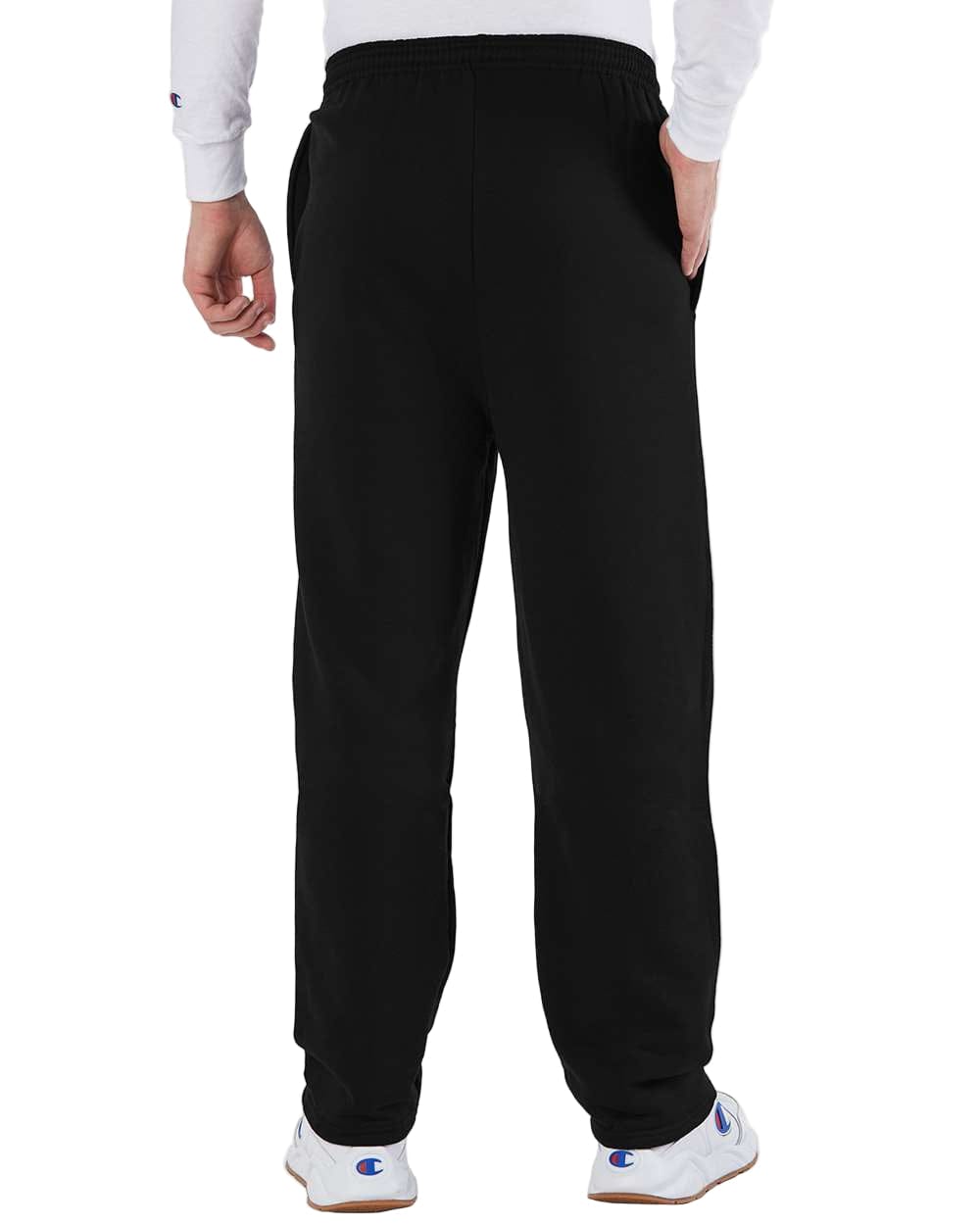 Champion Bottoms Champion - Powerblend® Open-Bottom Sweatpants w/ Pockets