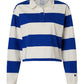 Champion Polos XS / Athletic Royal/Cream Champion - Women's Mid-Length Rugby Polo