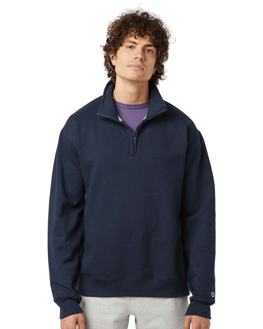 Champion Sweatshirts Champion - Powerblend® Quarter-Zip Sweatshirt