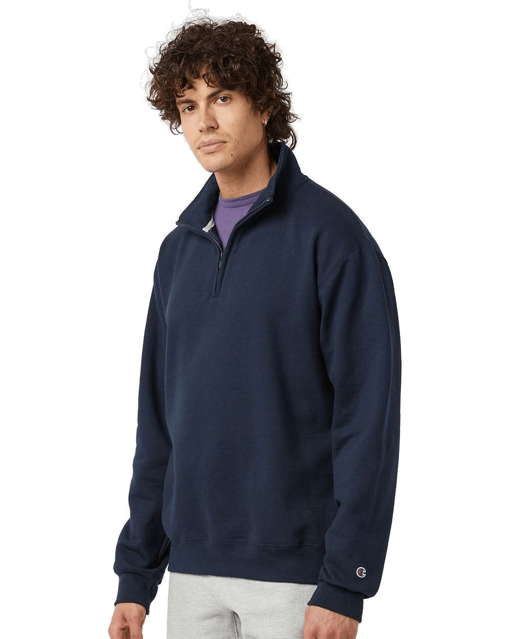 Champion Sweatshirts Champion - Powerblend® Quarter-Zip Sweatshirt