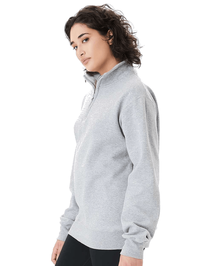 Champion Powerblend Quarter Zip Sweatshirt Threadfellows