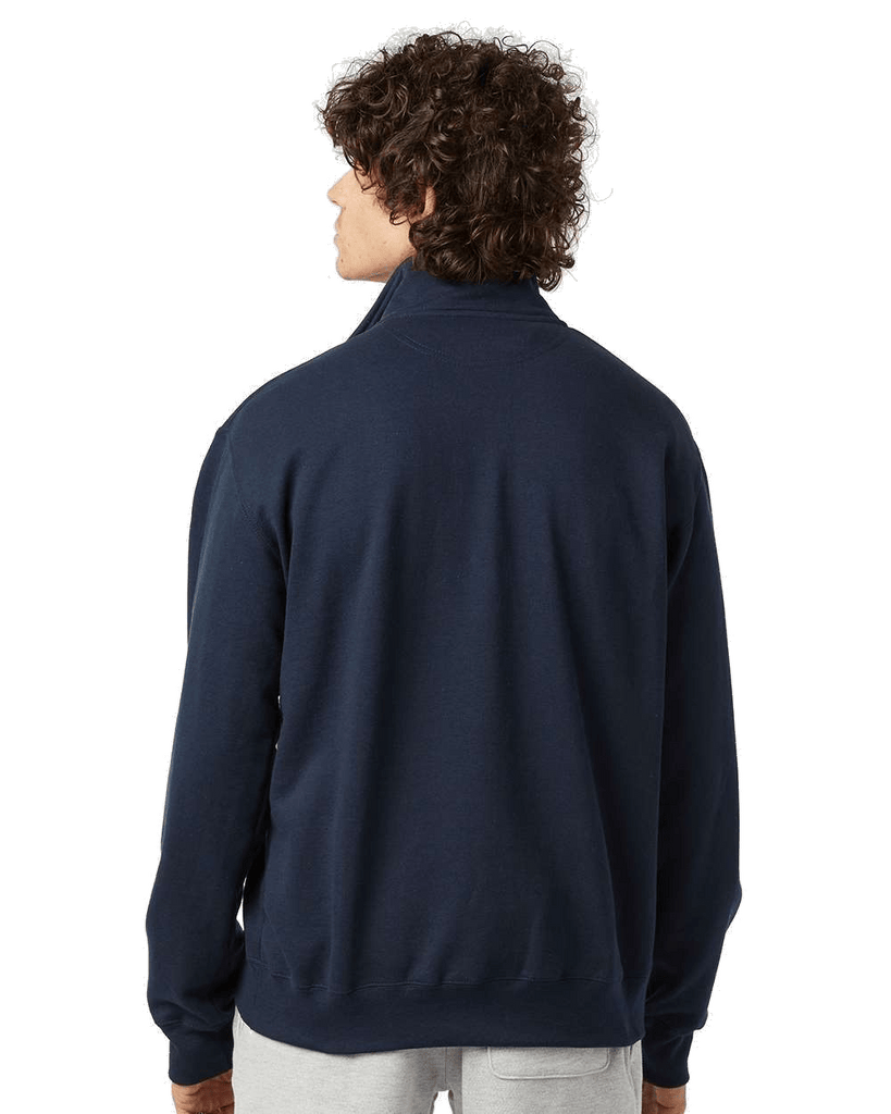 Champion sweater crew neck zip hot sale