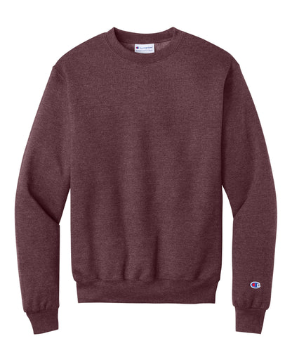 Champion Sweatshirts Maroon Heather / S Champion - Powerblend® Heathered Crewneck Sweatshirt