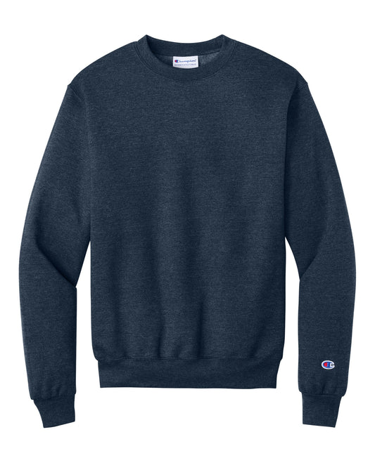 Champion Sweatshirts Navy Heather / S Champion - Powerblend® Heathered Crewneck Sweatshirt