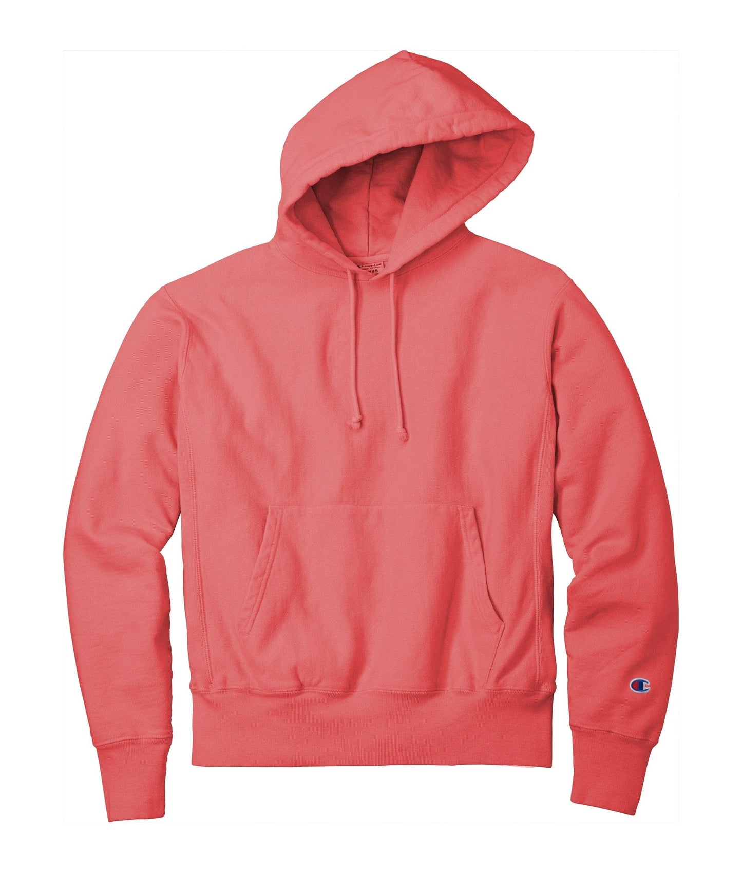Champion Sweatshirts S / Coral Craze Champion - Reverse Weave® Garment-Dyed Hooded Sweatshirt