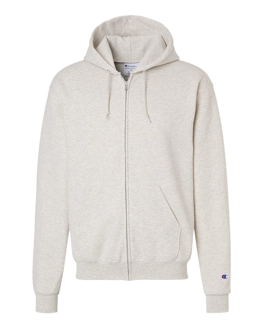 Champion Sweatshirts S / Oatmeal Heather Champion - Powerblend® Full-Zip Hooded Sweatshirt