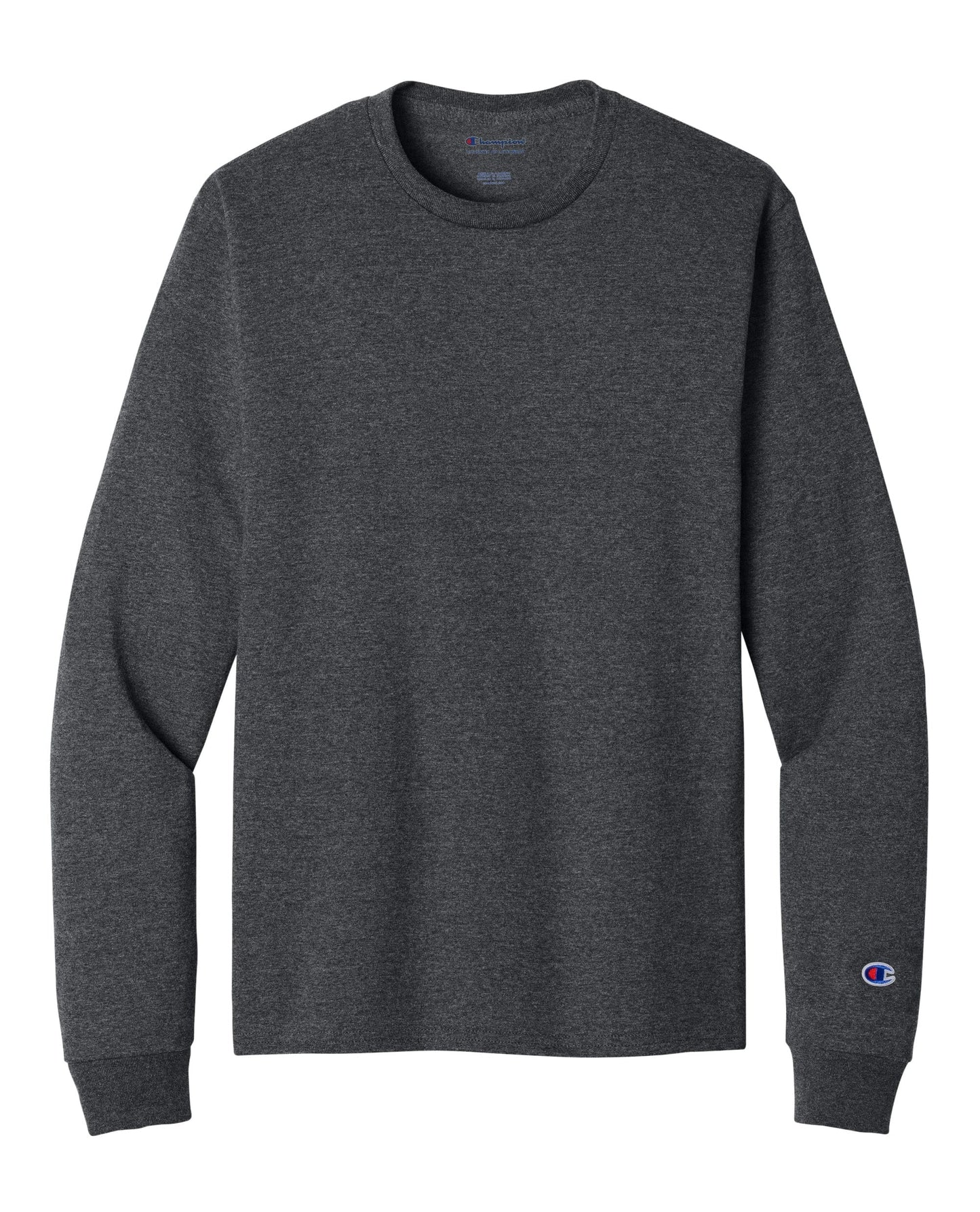 Champion T-Shirts S / Charcoal Heather Champion - Long Sleeve T-Shirt