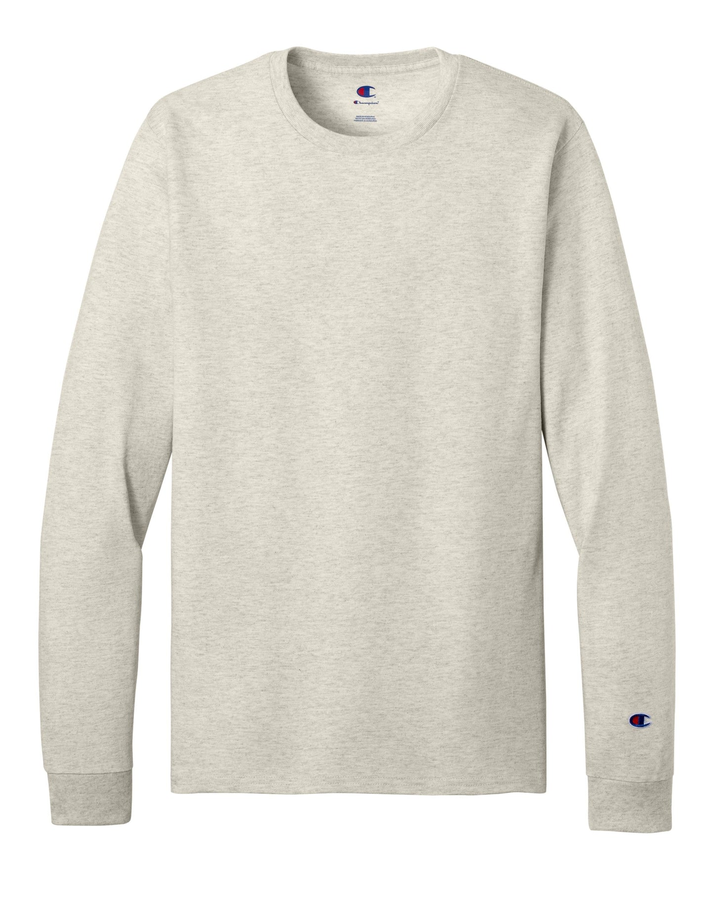 Champion T-Shirts S / Oatmeal Heather Champion - Long Sleeve T-Shirt