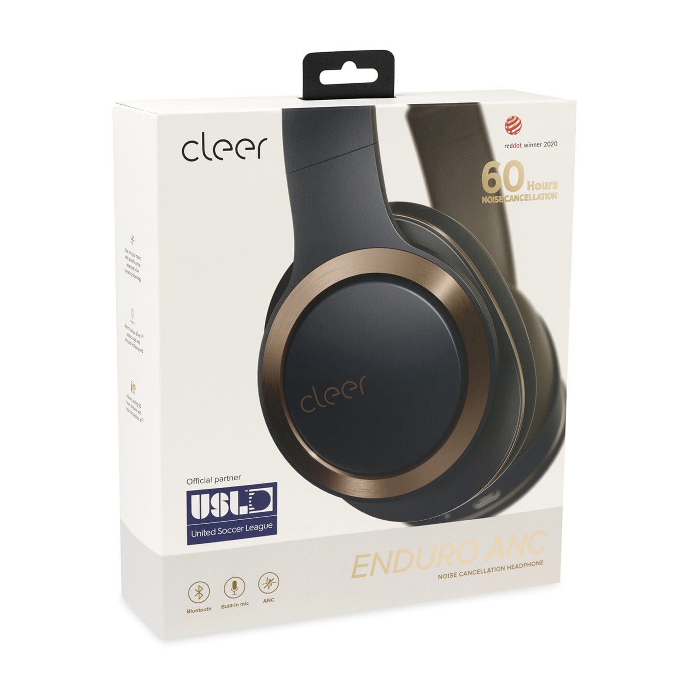 Cleer Accessories One Size / Navy Cleer - Enduro ANC Noise Cancelling Headphones