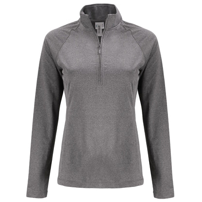 Clique by Cutter & Buck Layering XS / Black Heather Clique by Cutter & Buck - Women's Dash Recycled 1/4-Zip