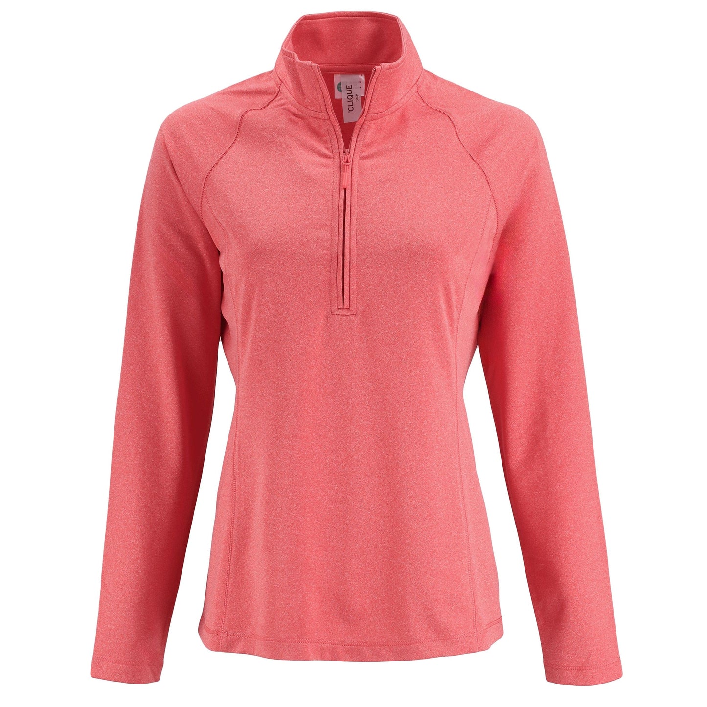 Clique by Cutter & Buck Layering XS / Red Heather Clique by Cutter & Buck - Women's Dash Recycled 1/4-Zip