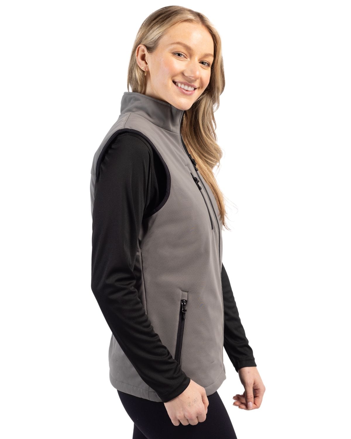 Clique by Cutter & Buck Outerwear Clique by Cutter & Buck - Women's Equinox Insulated Softshell Vest