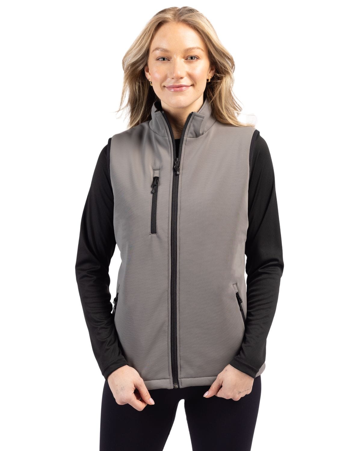 Clique by Cutter & Buck Outerwear Clique by Cutter & Buck - Women's Equinox Insulated Softshell Vest
