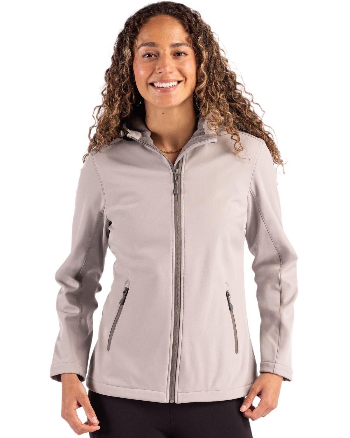 Clique by Cutter & Buck Outerwear Clique by Cutter & Buck - Women's Tempo Recycled Softshell Hooded Jacket