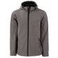 Clique by Cutter & Buck Outerwear S / Pure Slate/Black Clique by Cutter & Buck - Men's Tempo Recycled Softshell Hooded Jacket