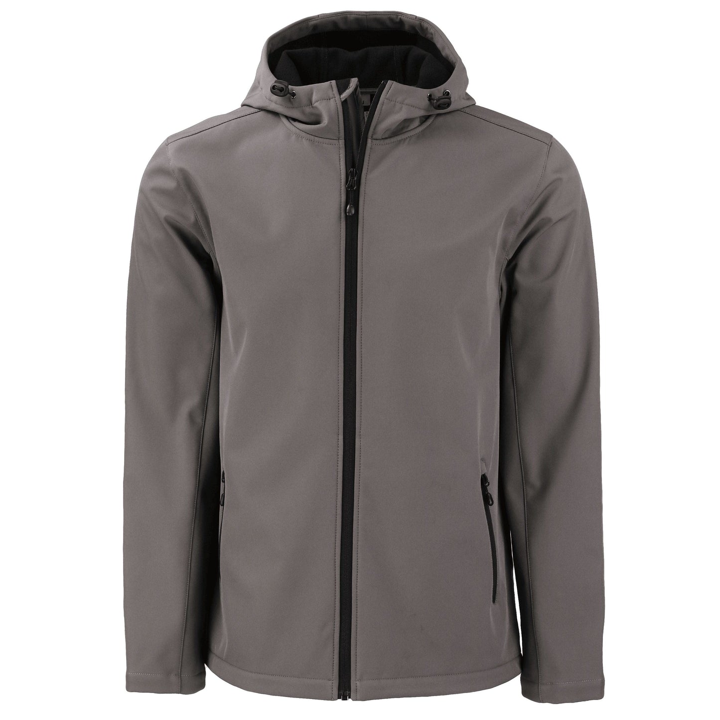 Clique by Cutter & Buck Outerwear S / Pure Slate/Black Clique by Cutter & Buck - Men's Tempo Recycled Softshell Hooded Jacket