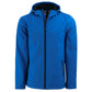 Clique by Cutter & Buck Outerwear S / Royal Blue/Black Clique by Cutter & Buck - Men's Tempo Recycled Softshell Hooded Jacket