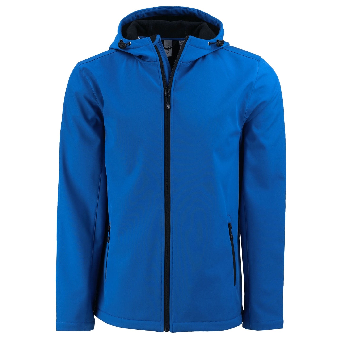 Clique by Cutter & Buck Outerwear S / Royal Blue/Black Clique by Cutter & Buck - Men's Tempo Recycled Softshell Hooded Jacket