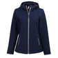 Clique by Cutter & Buck Outerwear XS / Dark Navy/Pure Slate Clique by Cutter & Buck - Women's Tempo Recycled Softshell Hooded Jacket