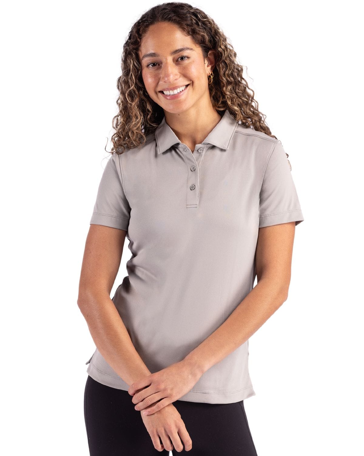 Clique by Cutter & Buck Polos Clique by Cutter & Buck - Women's Charge Active Short Sleeve Polo