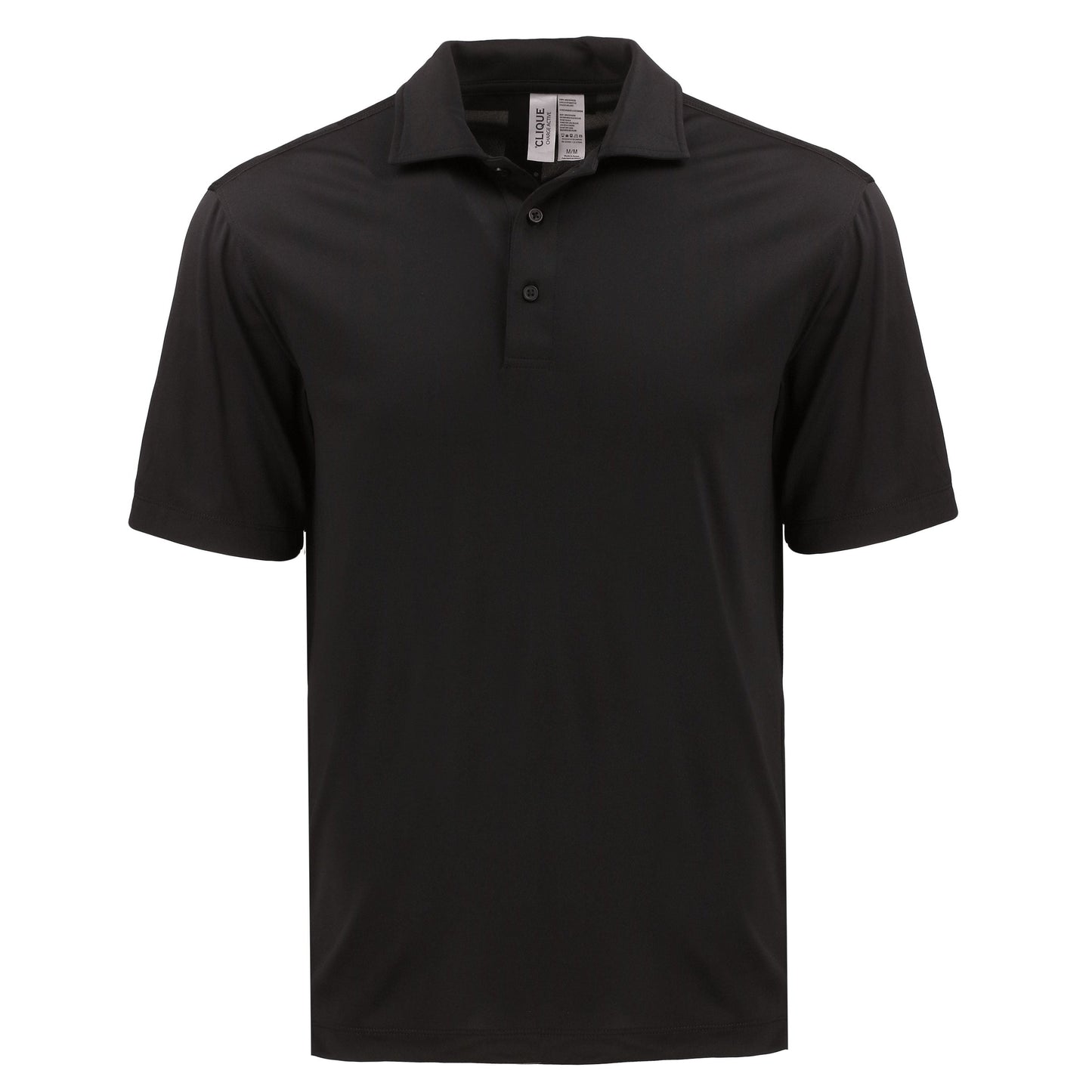 Clique by Cutter & Buck Polos S / Black Clique by Cutter & Buck - Men's Charge Active Short Sleeve Polo