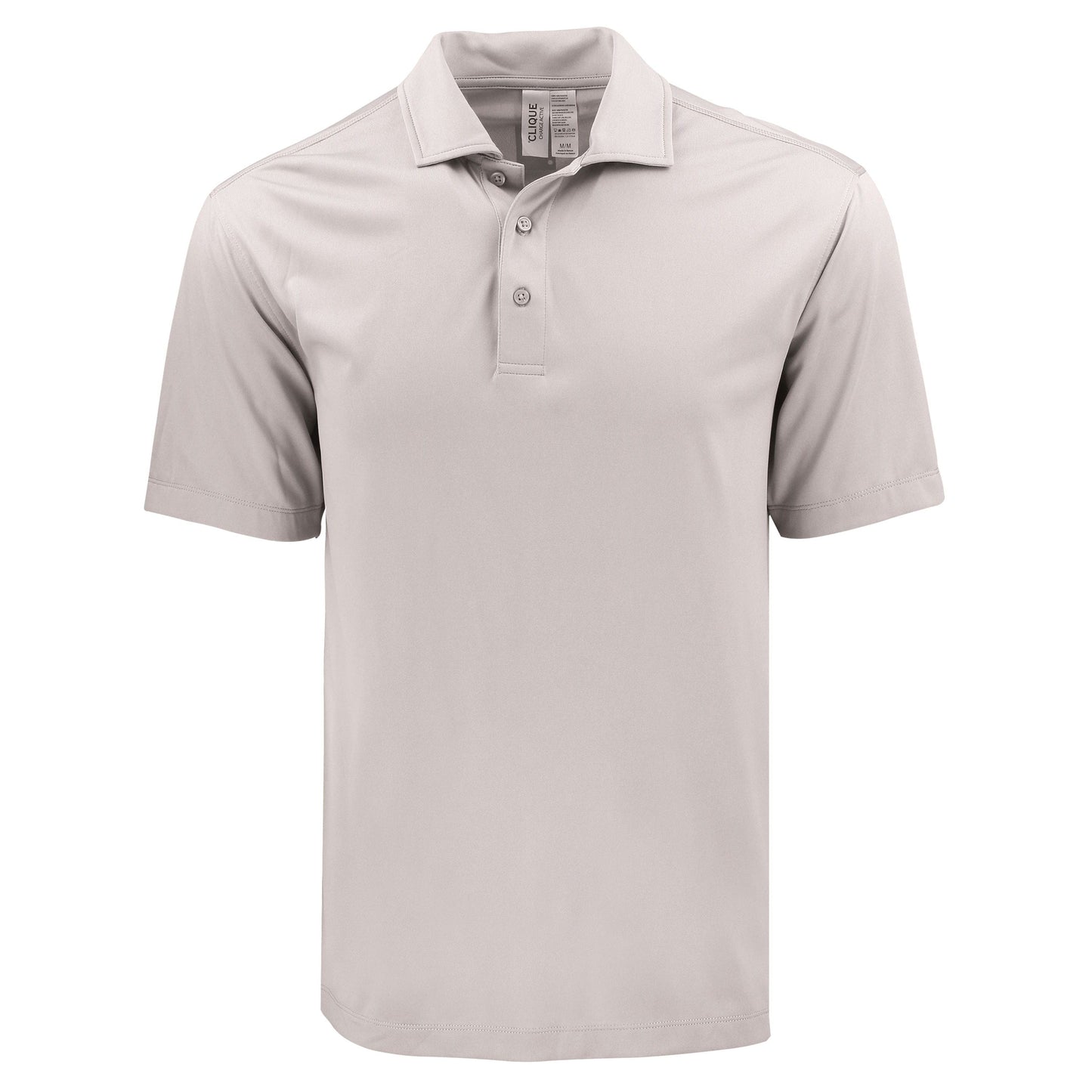 Clique by Cutter & Buck Polos S / Silver Grey Clique by Cutter & Buck - Men's Charge Active Short Sleeve Polo