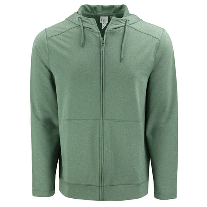 Clique by Cutter & Buck Sweatshirts S / Bottle Green Heather Clique by Cutter & Buck - Men's Dash Recycled Full-Zip