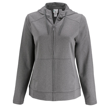 Clique by Cutter & Buck Sweatshirts XS / Black Heather Clique by Cutter & Buck - Women's Dash Recycled Full-Zip
