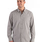 Clique by Cutter & Buck Woven Shirts Clique by Cutter & Buck - Men's Hustle Recycled Long Sleeve Button Down