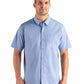 Clique by Cutter & Buck Woven Shirts Clique by Cutter & Buck - Men's Hustle Recycled Short Sleeve Button Down
