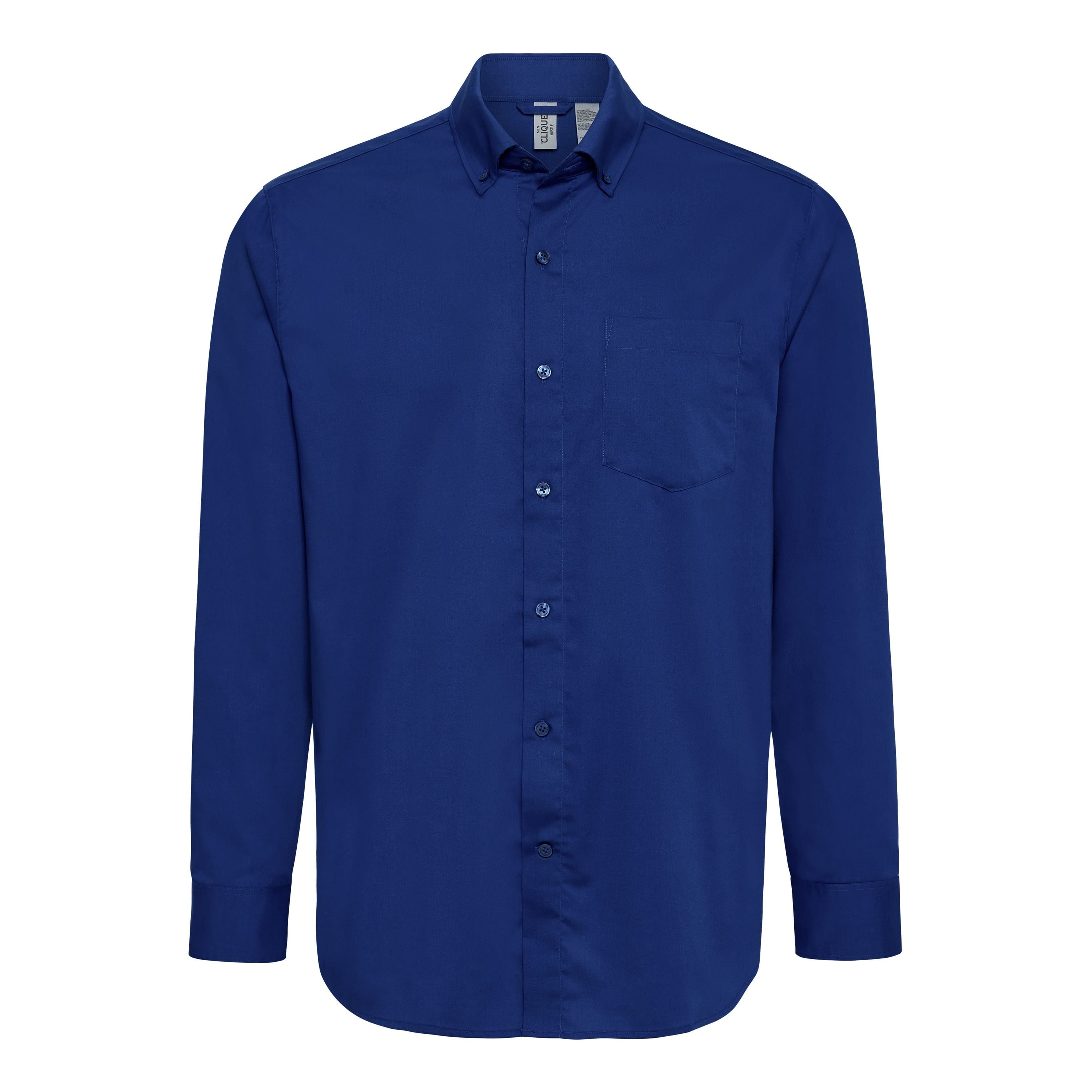 Clique by Cutter & Buck - Men's Hustle Recycled Long Sleeve Button Down