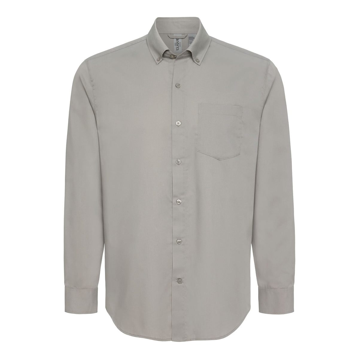 Clique by Cutter & Buck Woven Shirts S / Silver Grey Clique by Cutter & Buck - Men's Hustle Recycled Long Sleeve Button Down