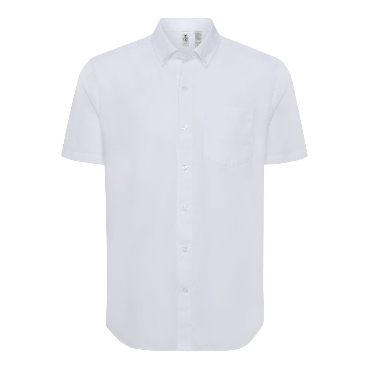 Clique by Cutter & Buck Woven Shirts S / White Clique by Cutter & Buck - Men's Hustle Recycled Short Sleeve Button Down