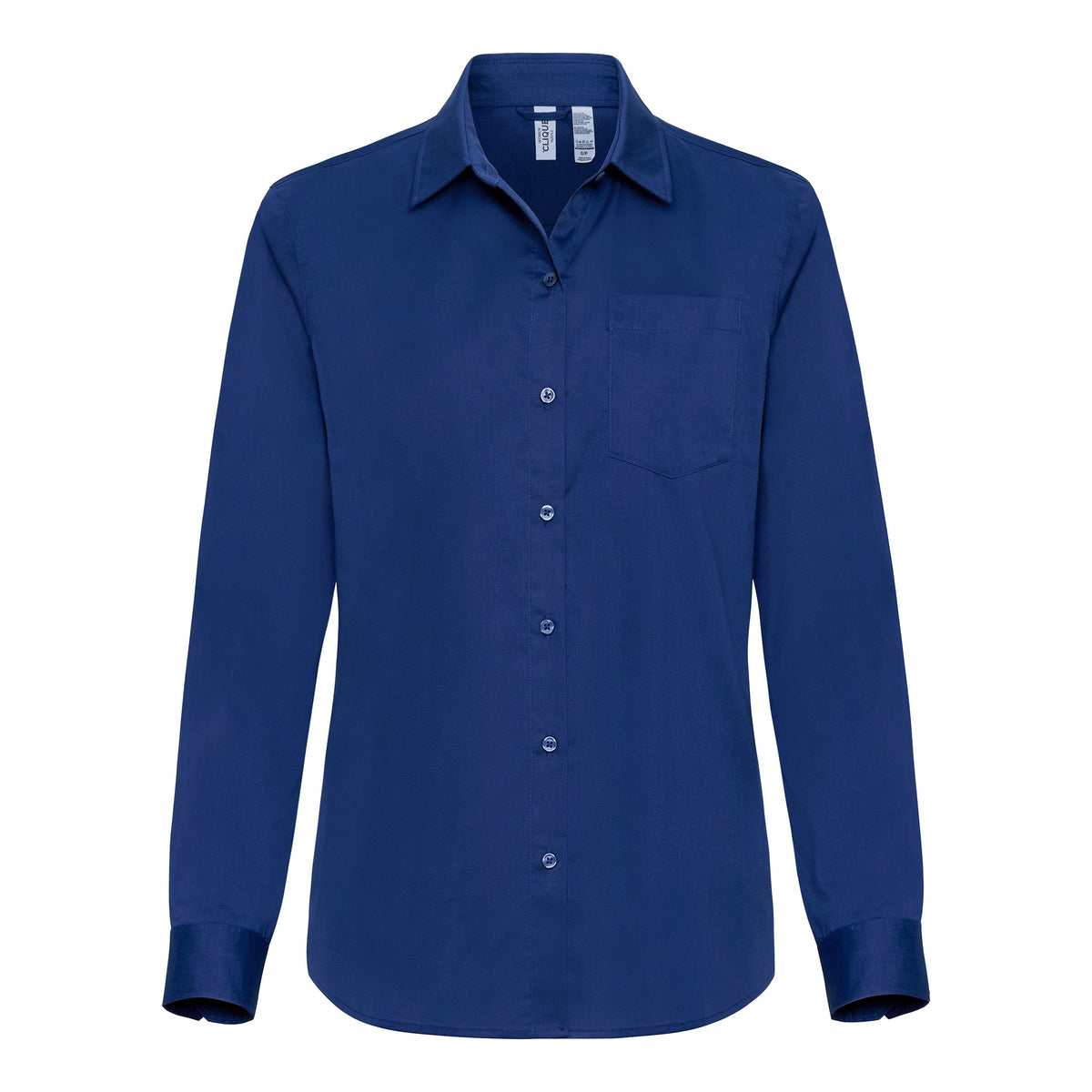 Clique by Cutter & Buck Woven Shirts XS / Delta Blue Clique by Cutter & Buck - Women's Hustle Recycled Long Sleeve Button Down