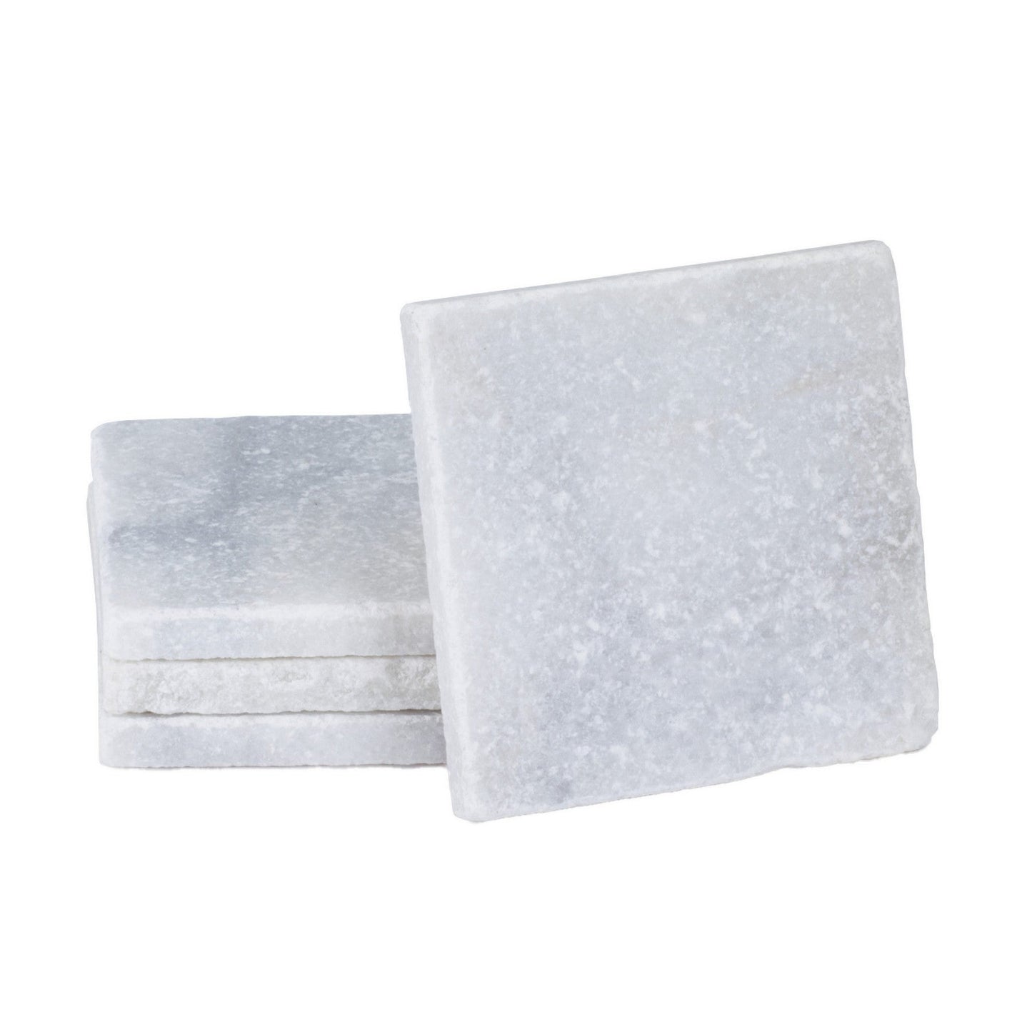 CoasterStone Accessories One Size / White CoasterStone - Natural Stone Marble Coaster
