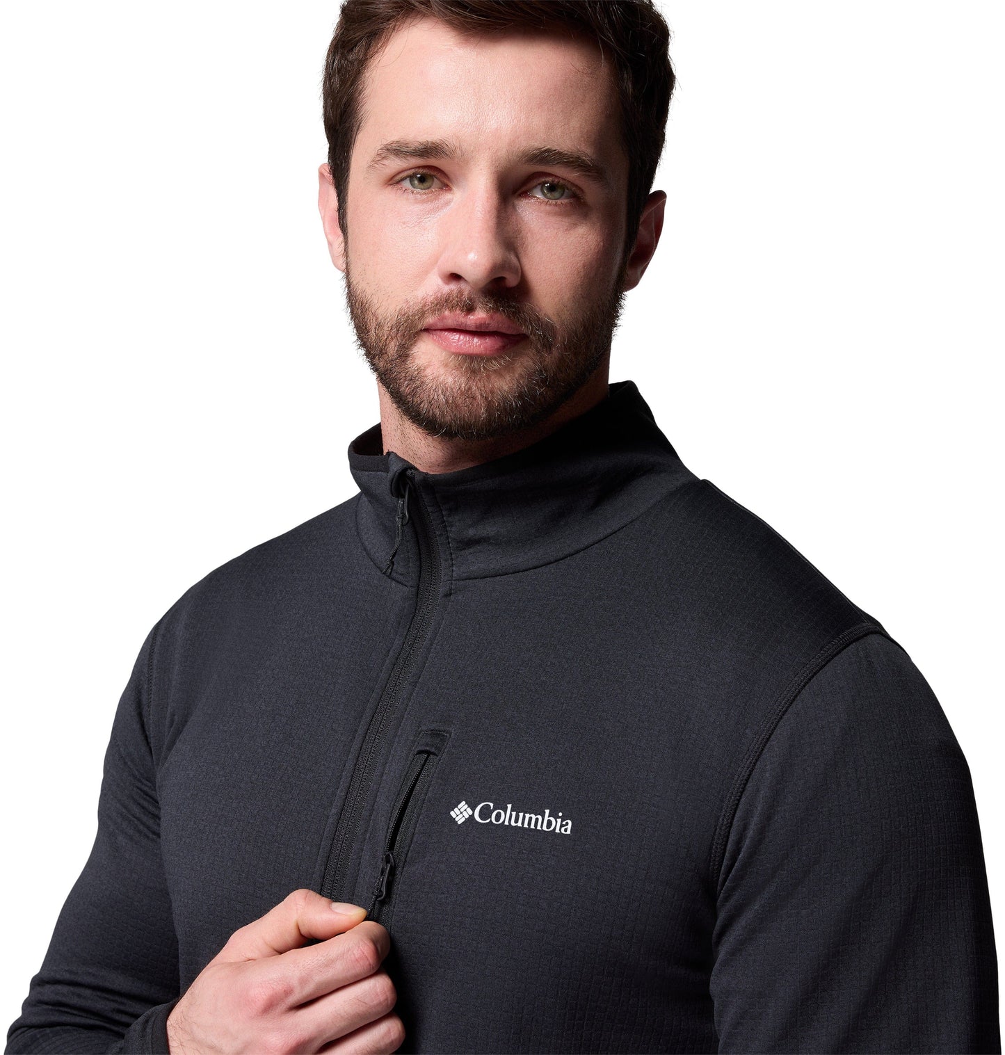 Columbia Fleece Columbia - Men's Essential Hike™ Grid Fleece Full-Zip