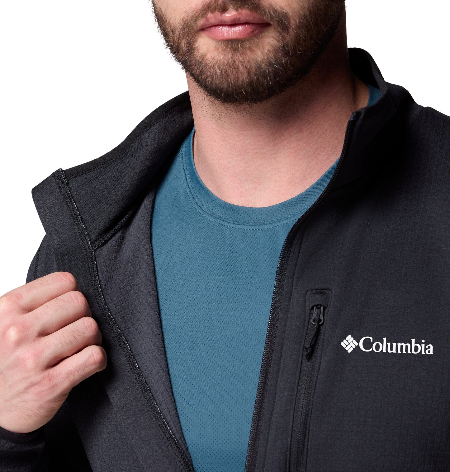 Columbia Fleece Columbia - Men's Essential Hike™ Grid Fleece Full-Zip