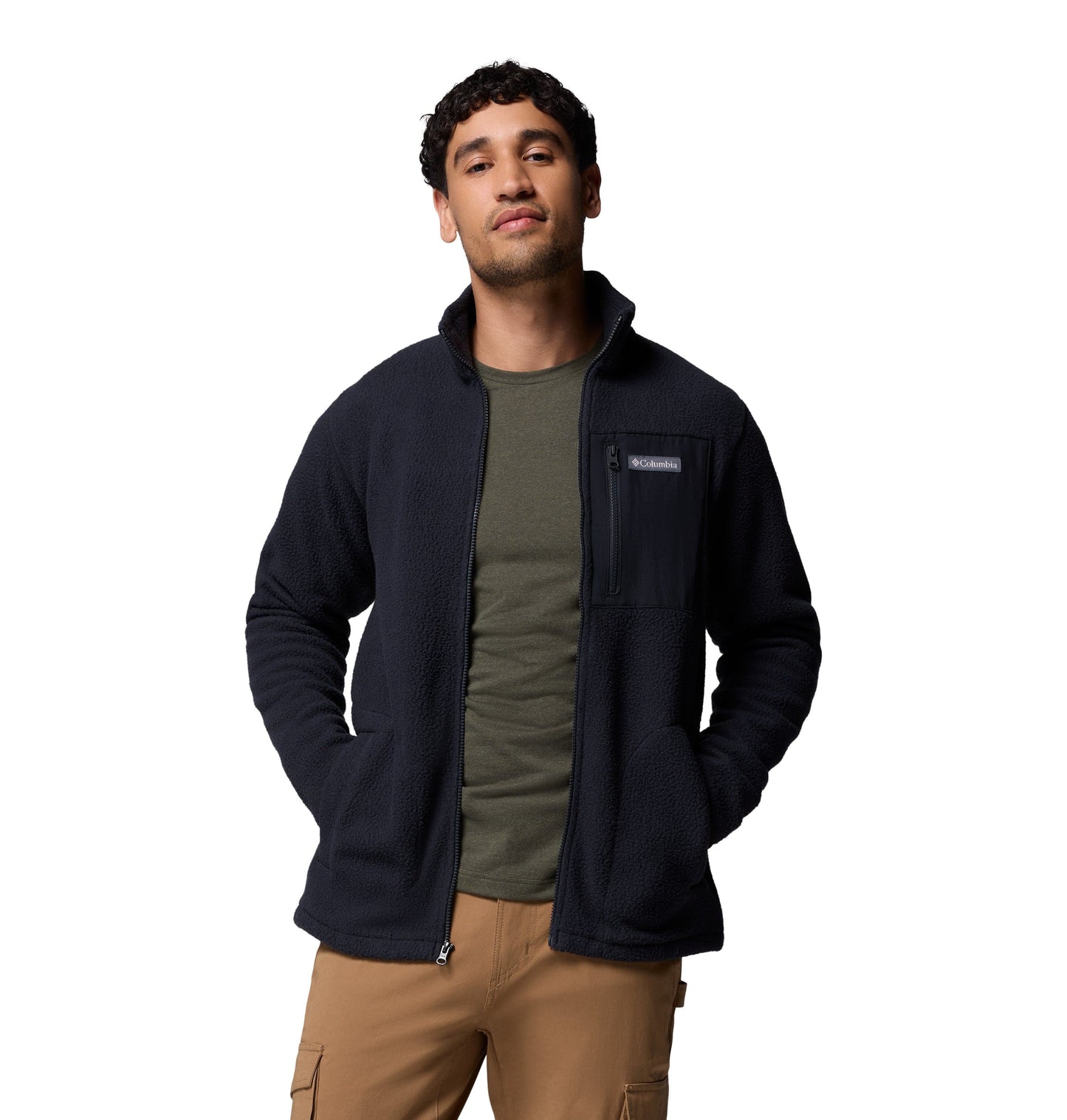 Columbia Fleece Columbia - Men's Jasper Ridge™ Pebbled Full Zip Fleece