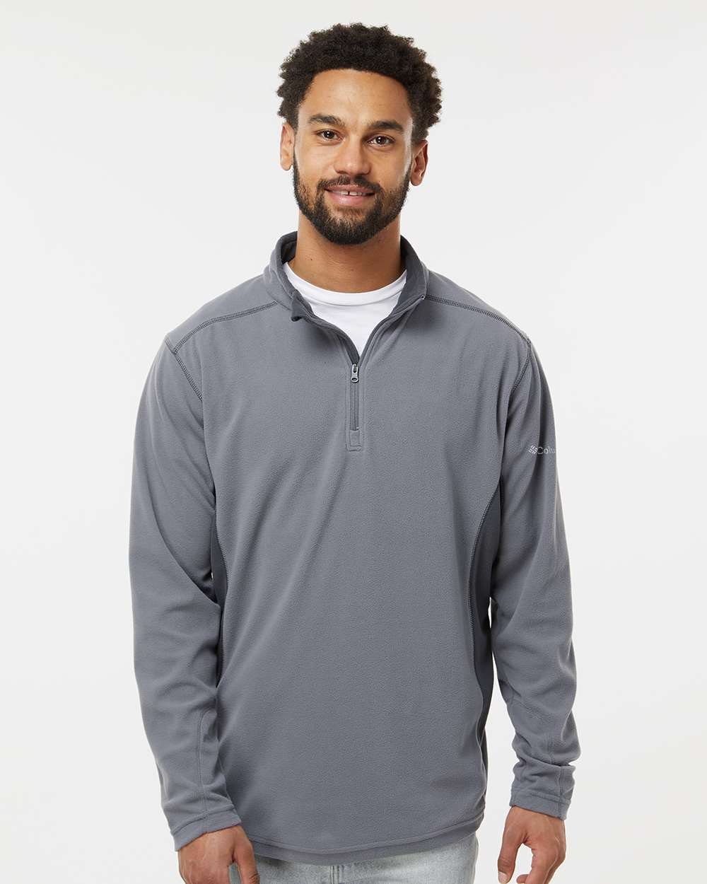 Columbia Fleece Columbia - Men’s Klamath Range™ II Half Zip Fleece Pullover (Sleeve Logo)
