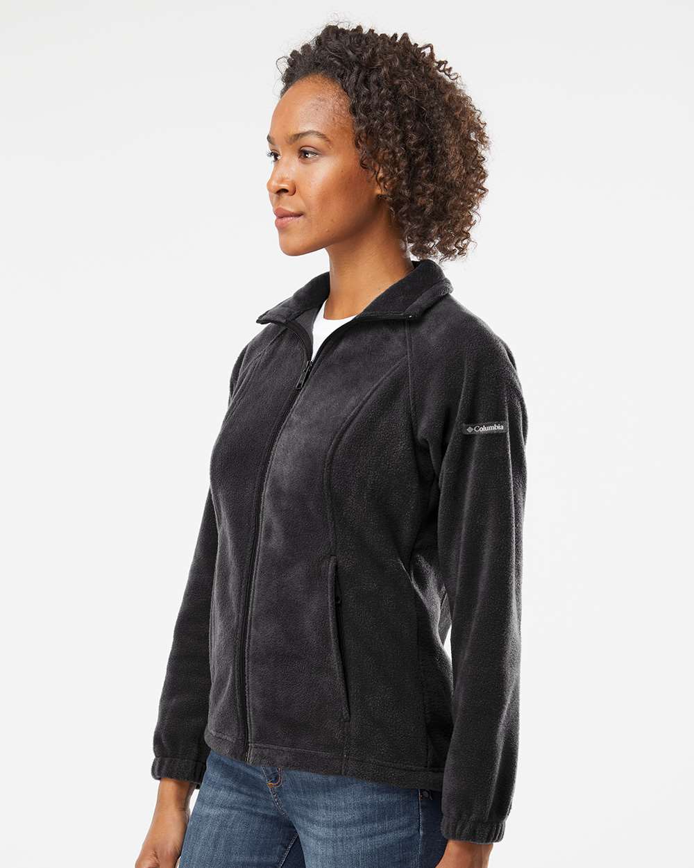 Columbia Fleece Columbia - Women's Benton Springs™ Full-Zip Fleece Jacket (Sleeve Logo)