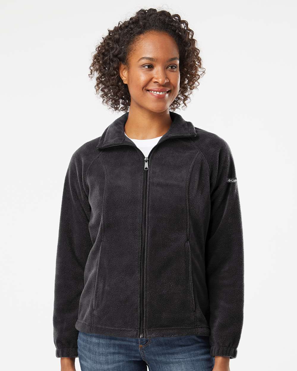 Columbia Fleece Columbia - Women's Benton Springs™ Full-Zip Fleece Jacket (Sleeve Logo)
