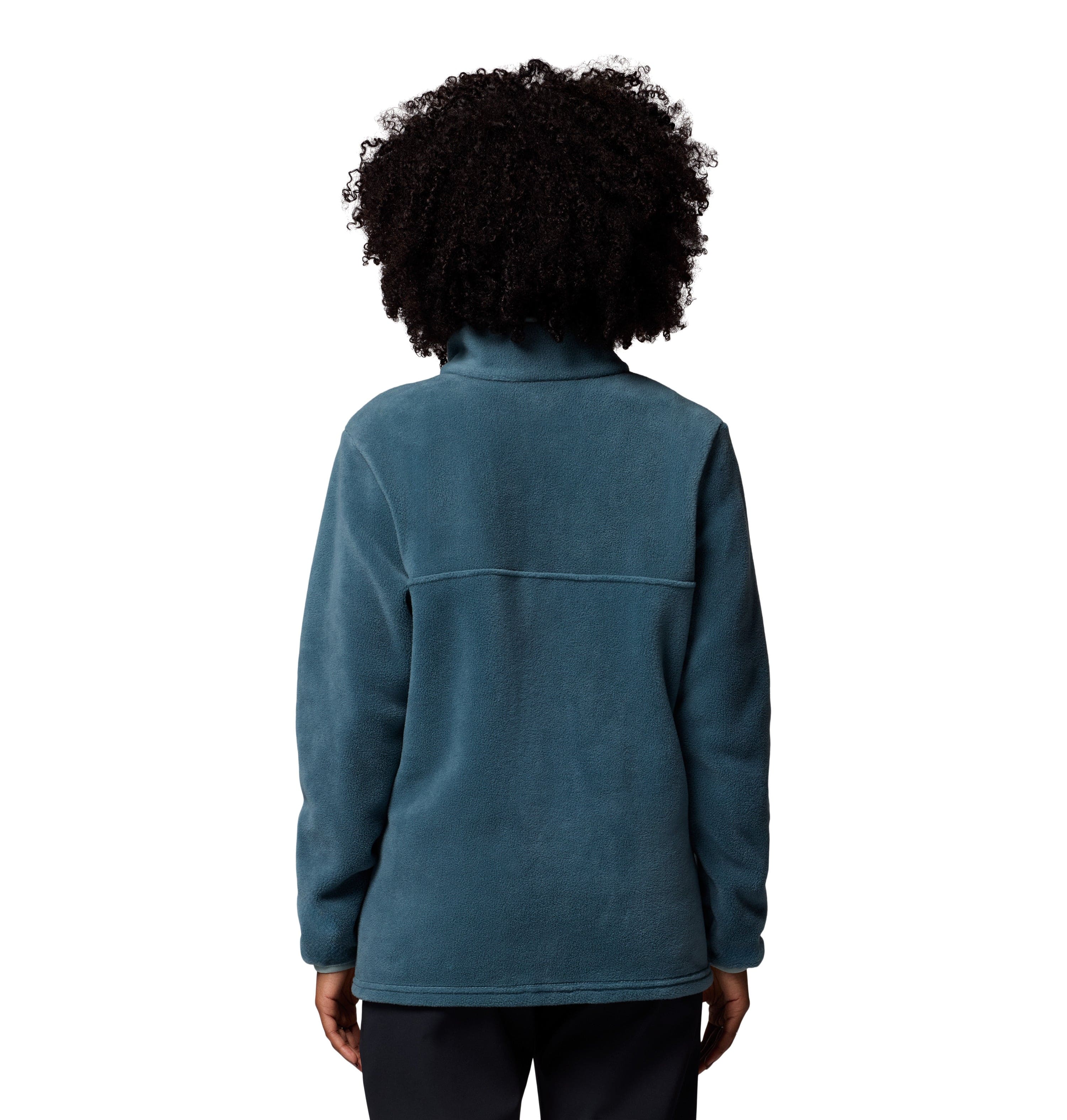 Columbia Benton Springs Pullover In Pile Donna - Mezza Zip, Comodo E Morbido Per L'Outdoor