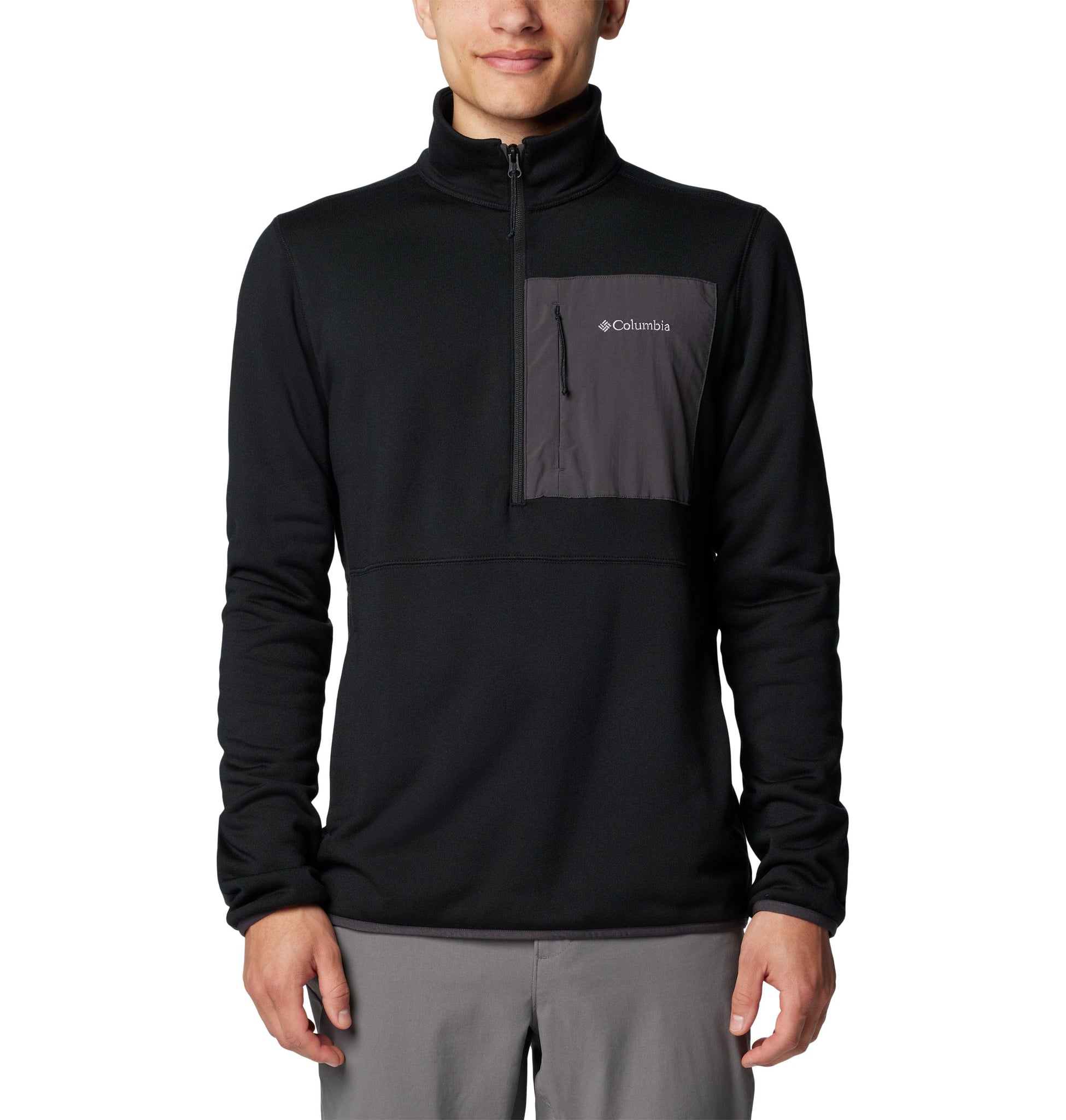 Columbia Fleece S / Black Columbia - Men's Columbia Hike™ II Half Zip Pullover