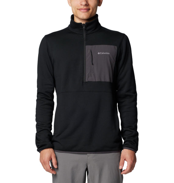 Columbia Fleece S / Black Columbia - Men's Columbia Hike™ II Half Zip Pullover