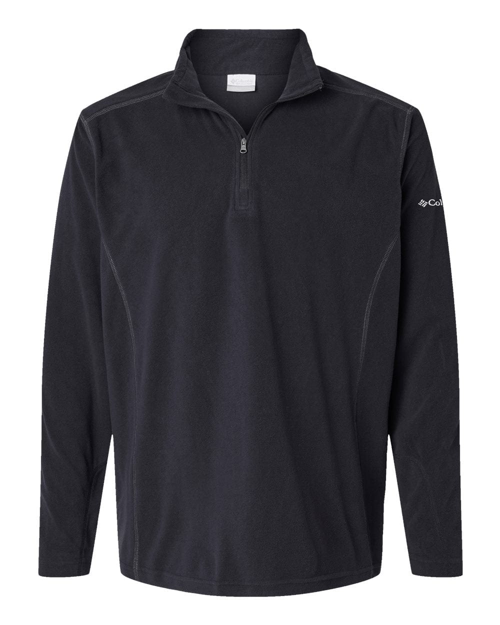 Columbia Fleece S / Black Columbia - Men’s Klamath Range™ II Half Zip Fleece Pullover (Sleeve Logo)