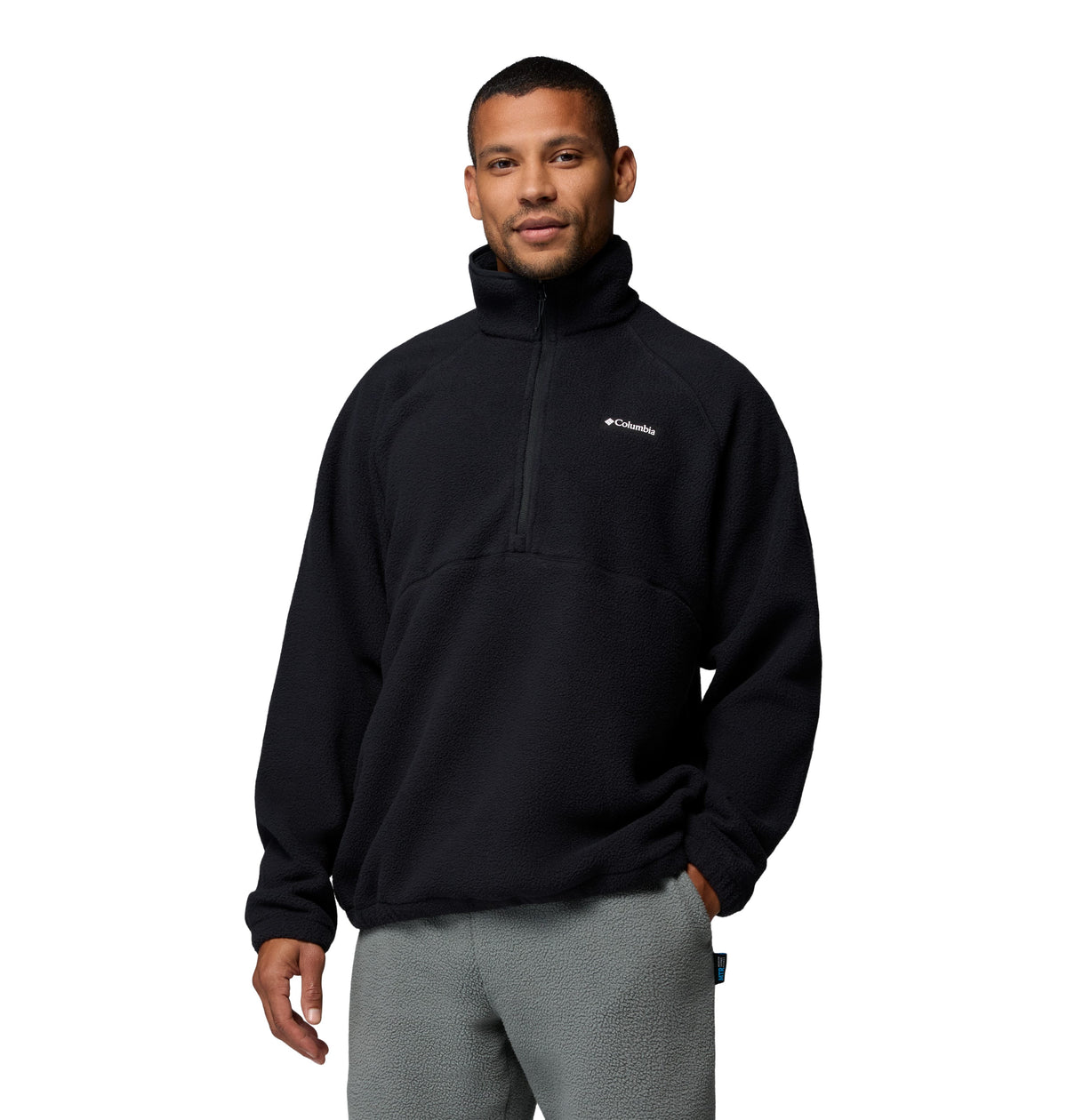 Columbia Fleece S / Black Columbia - Men's Timber Meadow MTR Fleece Half-Zip