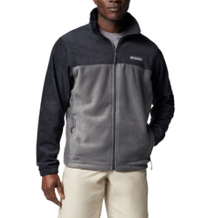 Columbia Fleece S / Black/Grill Columbia - Men's Full-Zip Steens Mountain™ Fleece Jacket