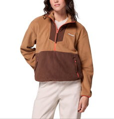 Columbia Fleece S / Camel Brown/Tobacco/Zing Columbia - Women's Sequoia Grove™ 1/2-Zip Fleece