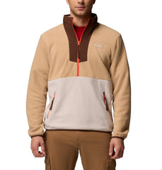 Columbia Fleece S / Canoe/Dark Stone/Tobacco Columbia - Men's Sequoia Grove™ 1/2-Zip Fleece