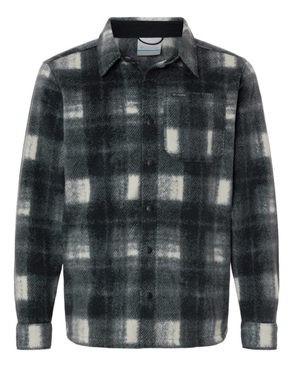 Columbia Fleece S / Chalk Omblur Columbia - Men's Steens Mountain™ Printed Shirt Jacket II